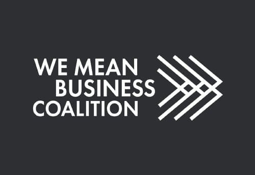 We mean business coalition Logo